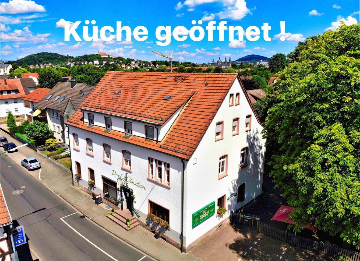 Hotel Gasthof Metzgerei Drei Linden Fulda Exterior foto